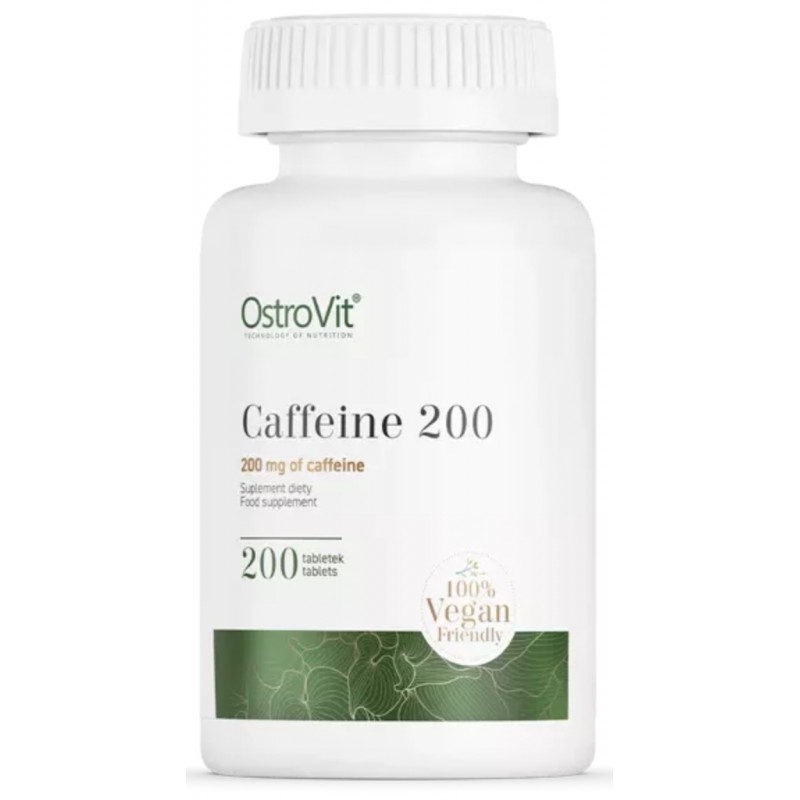 Ostrovit Caffeine 200 mg 200 tabletti foto